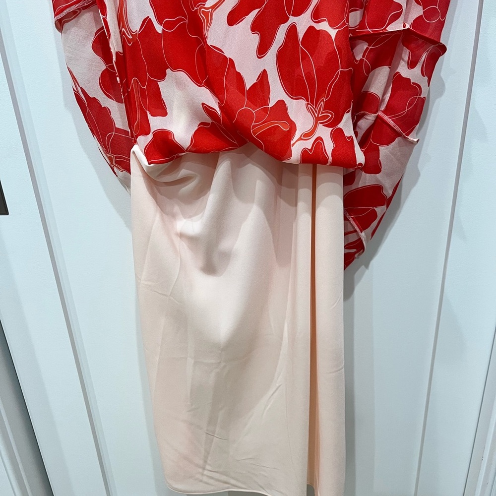 Rails Marigold Scarlet Hibiscus Floral Maxi Dress - Picture 8 of 8